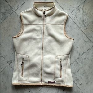 SOLD Vineyard vines martha’s vineyard fleece zip-up vest - women’s S